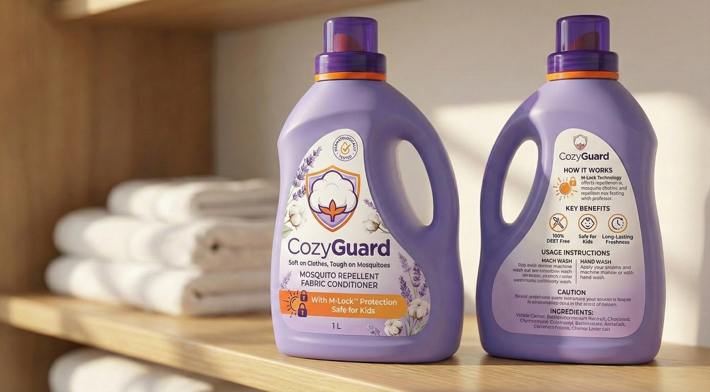 CozyGuard™ Mosquito Repellent Fabric Conditioner - Lavender Fresh